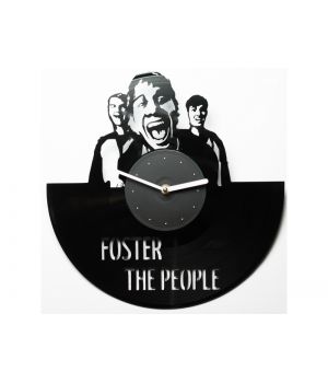 Виниловые часы "Foster the People"