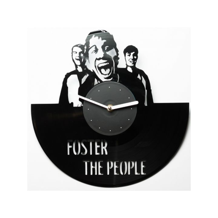 Вініловий годинник "Foster the People"