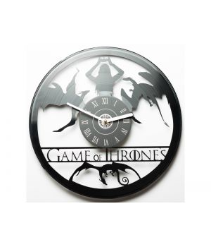 Виниловые часы "Game of Thrones"