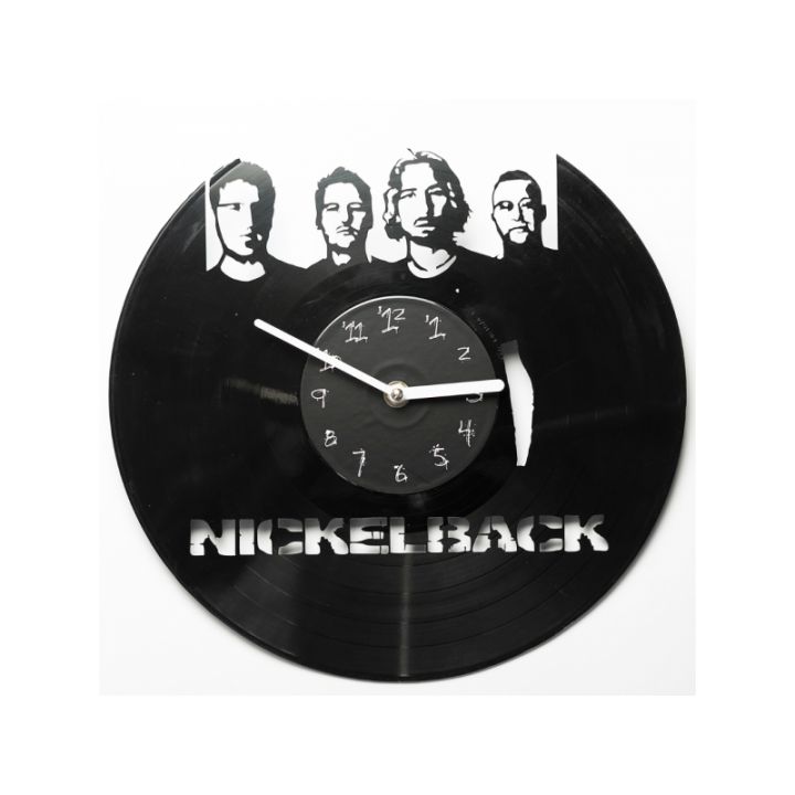 Вініловий годинник "Nickelback"