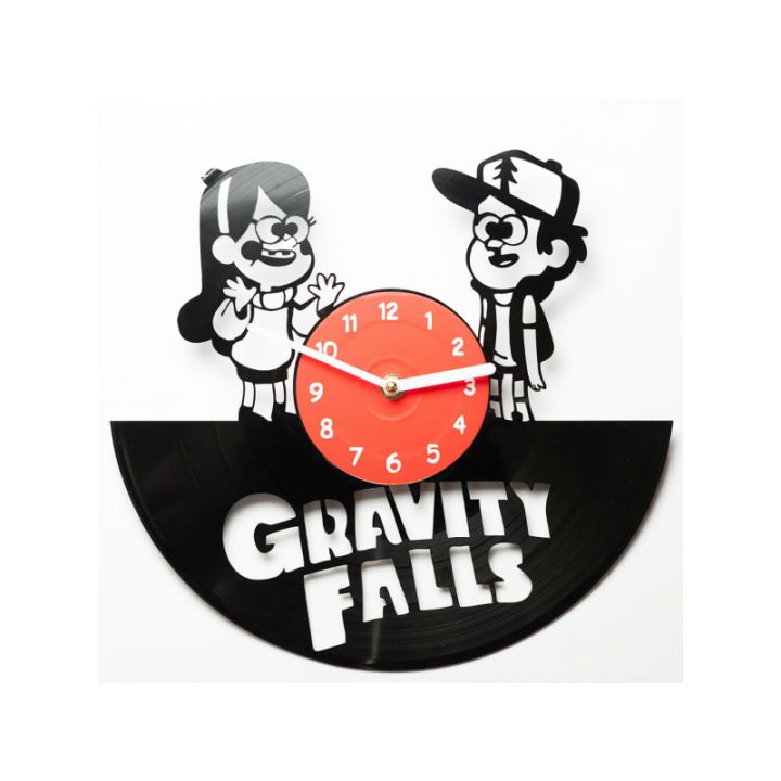 Вініловий годинник "Gravity Falls"
