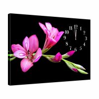 Часы картина настенные декоративные в спальню dkr354257, 53х72 см