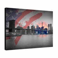 Красивий годинник картина настінний оригінальний в зал, вітальню dkr354278, 53х72 см