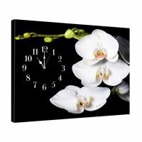 Часы картина настенные декоративные в спальню dkr354279, 53х72 см