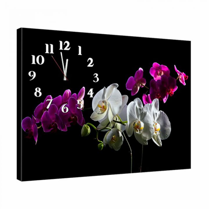 Часы картина настенные декоративные в спальню dkr354331, 53х72 см