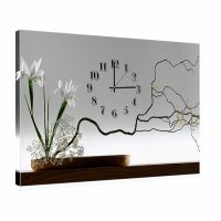 Часы картина настенные декоративные в спальню dkr354252, 53х72 см