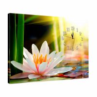 Годинник картина декоративний оригінальний в спальню dkr354253, 53х72 см