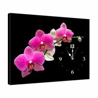 Часы картина настенные декоративные в спальню dkr354583, 53х72 см