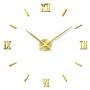 3Д Часы настенные diy clock Rome Gold