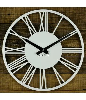 Настенные Часы Glozis Rome White