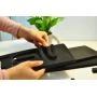 3D Большие комнатные настенные часы 4234 Black