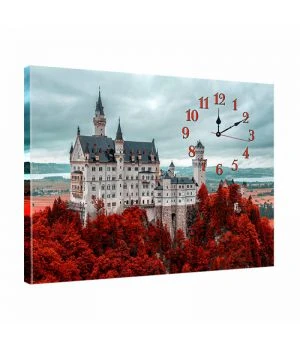 Красивые настенные часы зальные dkr354430, 53х72 см