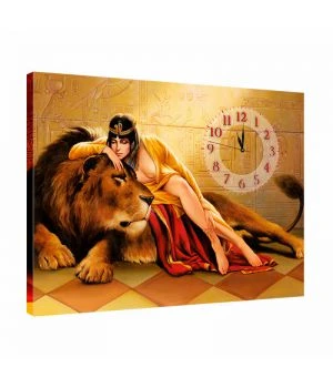 Красивые настенные часы зальные dkr354480, 53х72 см