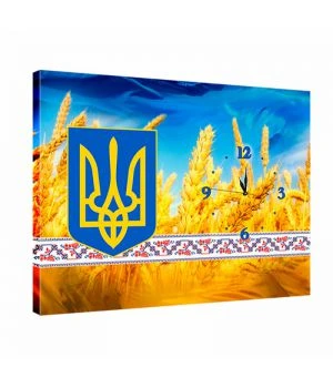 Годинник картина декоративний оригінальний в спальню dkr354571, 53х72 см