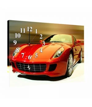 Красивий годинник картина настінний оригінальний в зал, вітальню dkr354512, 53х72 см