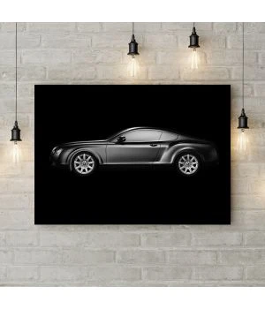 Картина на полотні Black car side, 50х35 см