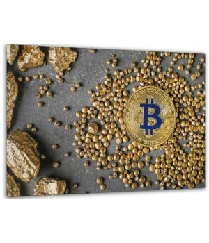 60x100 cм, Биток Интерьерная картина на холсте на стену