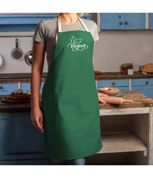 Фартух Vegan, Малахіт, англійська