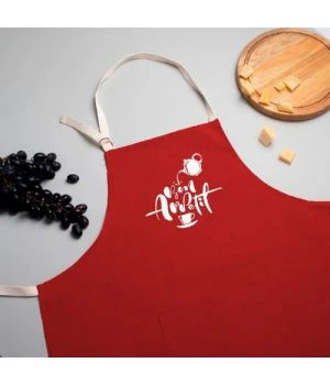 Фартух Bon Appetit, Червоний