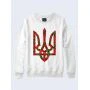 Світшот жіночий Тризуб в маках