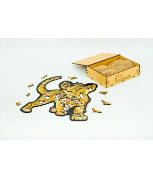 Дерев'яний пазл з фанери Little Lion, Розмір А3, Подар коробка