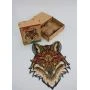 Фигурные пазлы из дерева Red Fox, размер S, 70 детали Карт коробка