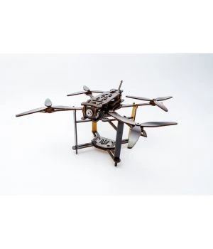 Дерев'яний 3D конструктор FPV дрон