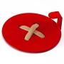 Вешалка настенная Button Red