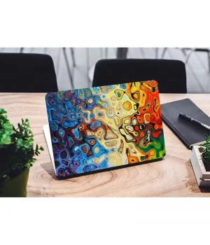 Захисна наліпка на ноутбук універсальна 13.3"-15.6” Water paintings 380х250 мм Матова