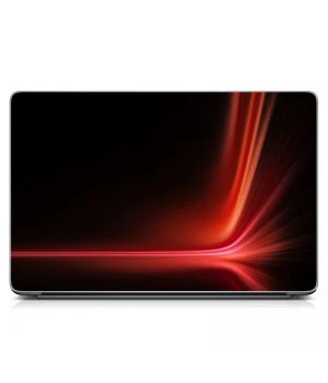 Универсальная наклейка на ноутбук 15.6"-13.3" Red abstraction Матовая 380х250 мм