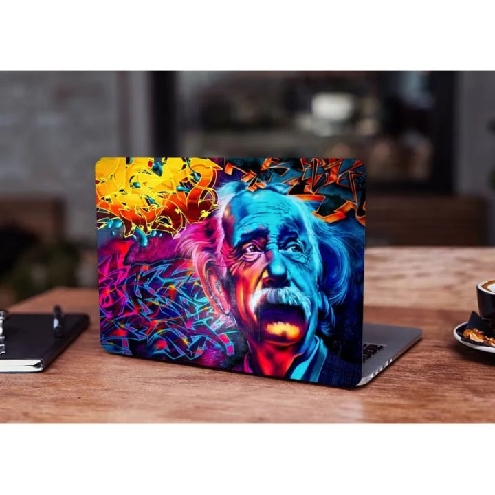 Захисна наліпка на ноутбук універсальна 13.3"-15.6” Einstein 380х250 мм Матова