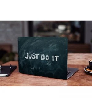 Защитная виниловая наклейка для ноутбука Just do it 380х250 мм Матовая