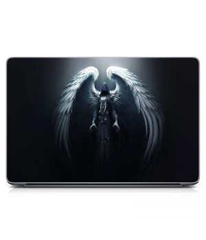 Універсальна наклейка для ноутбука 15.6"-13.3" Death angel Матова 380х250 мм