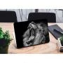 Защитная виниловая наклейка для ноутбука Wild lions 380х250 мм Матовая