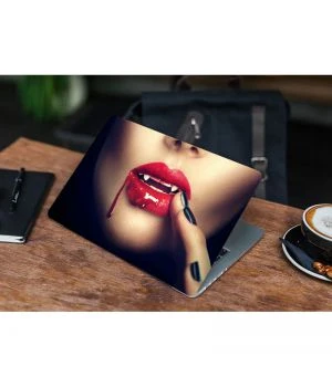 Захисна наліпка на ноутбук універсальна 13.3"-15.6” Vampire 380х250 мм Матова