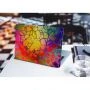 Захисна наліпка на ноутбук універсальна 13.3"-15.6” Abstraction 380х250 мм Матова