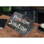 13.3"-15.6" Универсальная наклейка на ноутбук Solution Problem, 380х250 мм
