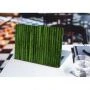 Защитная виниловая наклейка для ноутбука Bamboo wall 380х250 мм Матовая