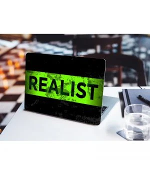 Защитная виниловая наклейка для ноутбука Realist 380х250 мм Матовая