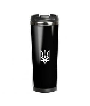 Термокружка для кави з малюнком стильна Герб
