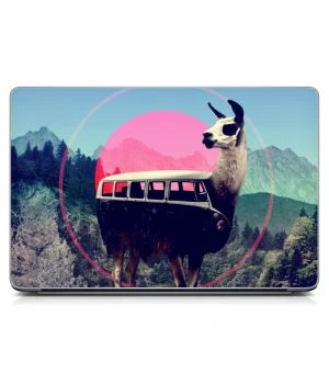 Наклейка на ноутбук - Llama
