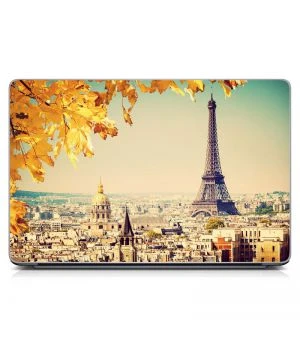 Универсальная наклейка на ноутбук 15.6"-13.3" Autumn Paris Матовая 380х250 мм