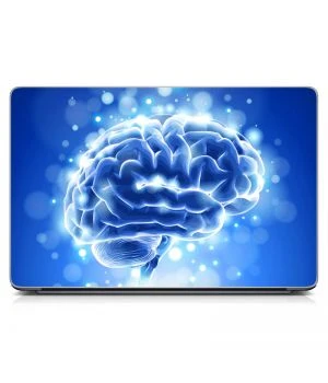 Универсальная наклейка для ноутбука, 13.3"-15.6” 380x250 мм Brainwork Flare Матовая