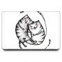 Наклейка на ноутбук - Couple Cats