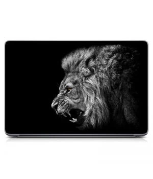 Универсальная наклейка на ноутбук 15.6"-13.3" Angry Lion 380х250 мм
