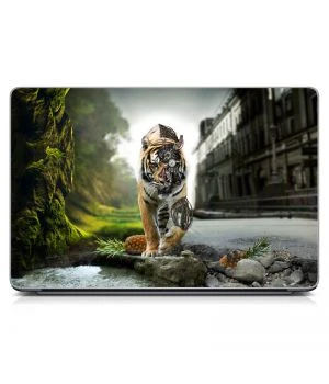 Универсальная наклейка на ноутбук 15.6"-13.3" Two Worlds Матовая 380х250 мм