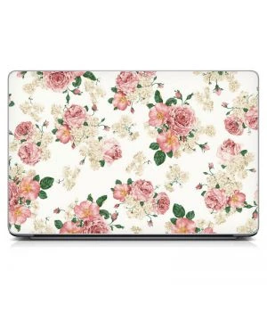 Универсальная наклейка на ноутбук 15.6"-13.3" Roses Матовая 380х250 мм