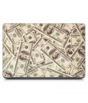 Универсальная наклейка на ноутбук 15.6"-13.3" Benjamins 380х250 мм