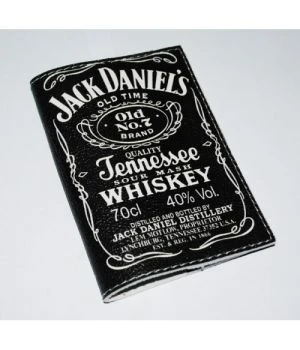 Чоловіча обкладинка для паспорта -JackDanielsBlack-