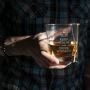 Оригинальный стакан для виски подарочный из стекла 86876